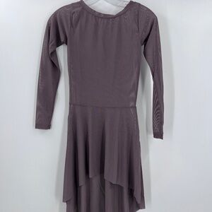 eleve everyday dress dramatic truffle mesh new size XS